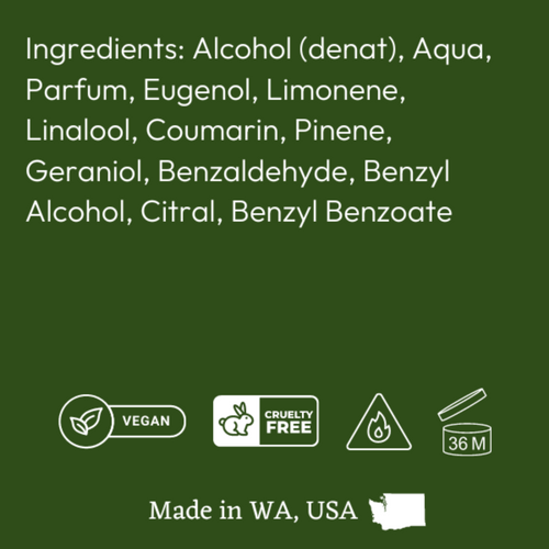 Product Ingredients List