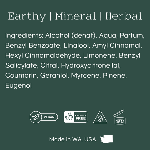 Perfume ingredients used by Sound Fragrances for Hot Spring, essential for allergen information.